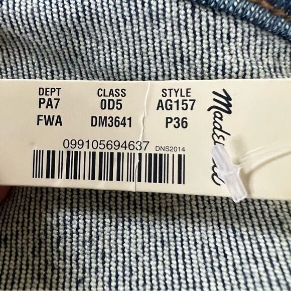 NEW Madewell Cali Demi Boot Jeans NWT Size 36 Medium Wash - Picture 5 of 13